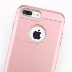 Wholesale iPhone 7 Plus Hard Armor Hybrid Case (Rose Gold)